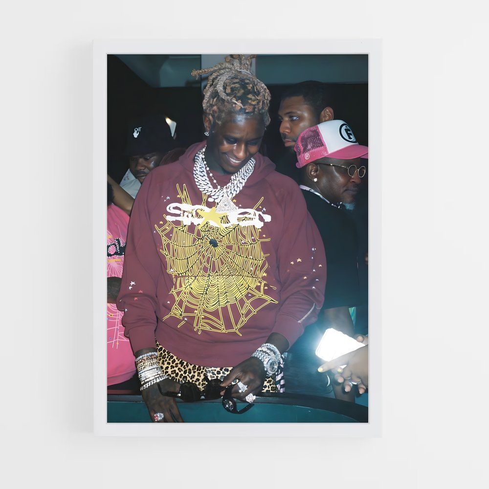 ap-young thug-4 cadre Blanc