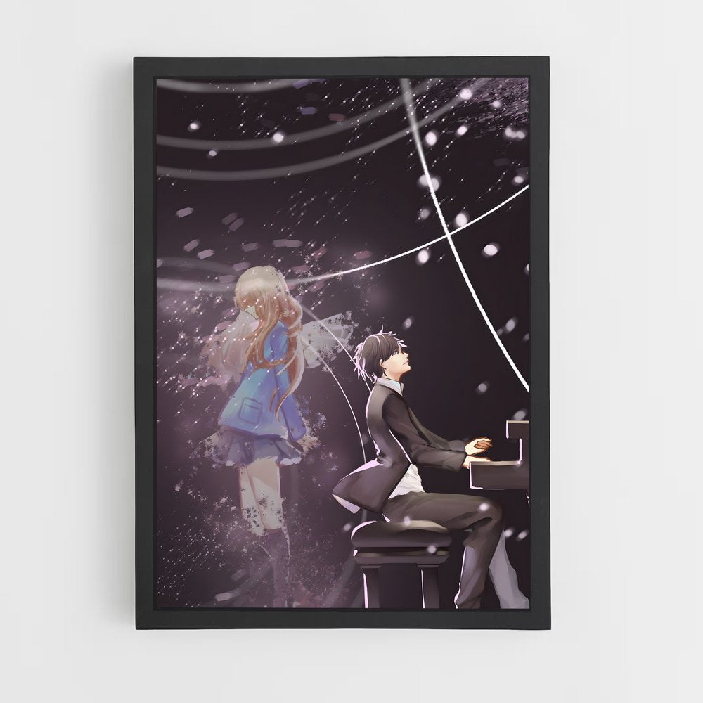 ap-your lie in april-5 cadre Noir