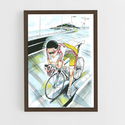ap-yowamushi pedal-6 cadre Bois foncé