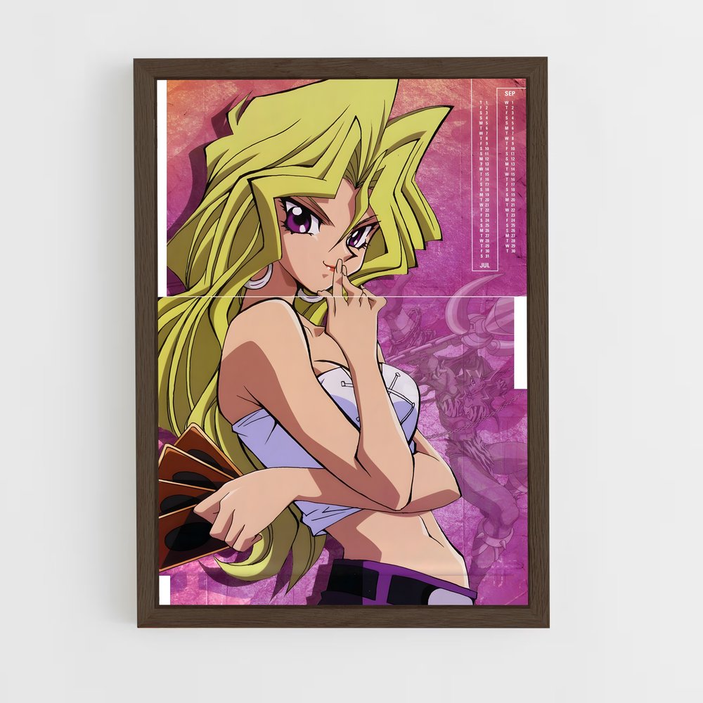 ap-yu gi oh-11 cadre Bois foncé