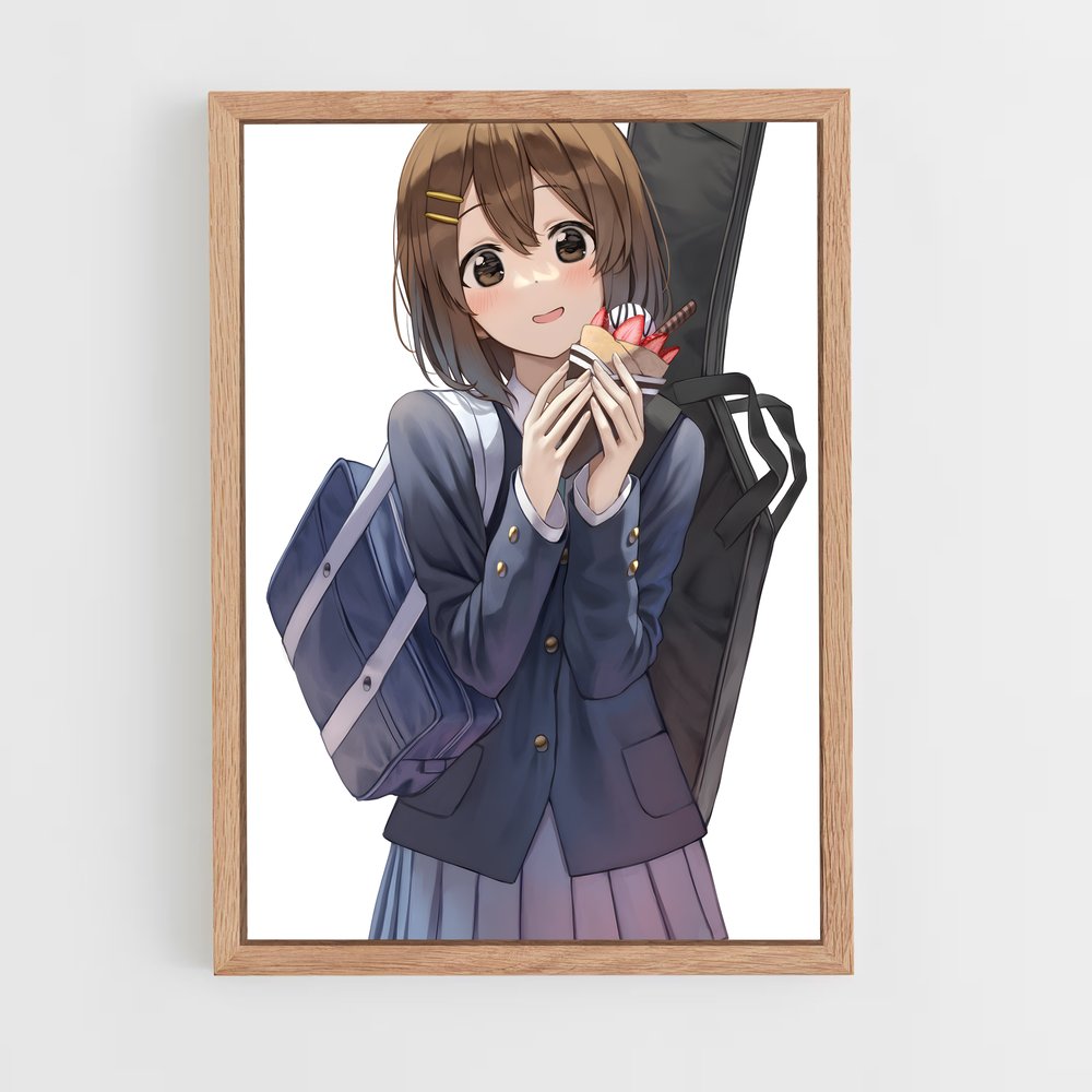 ap-yui hirasawa-2 cadre Bois clair