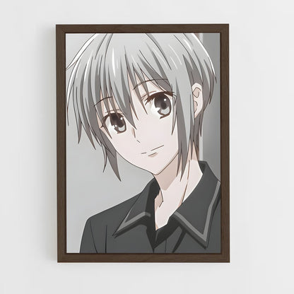 ap-yuki sohma-1 cadre Bois foncé