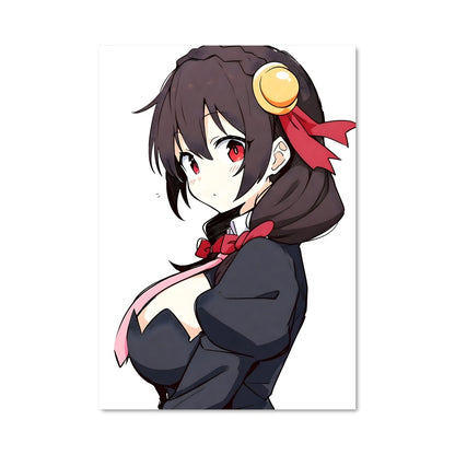 Poster La Fille au Nœud Rouge