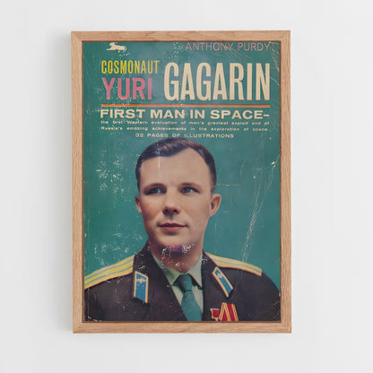 ap-yuri gagarin-2 cadre Bois clair