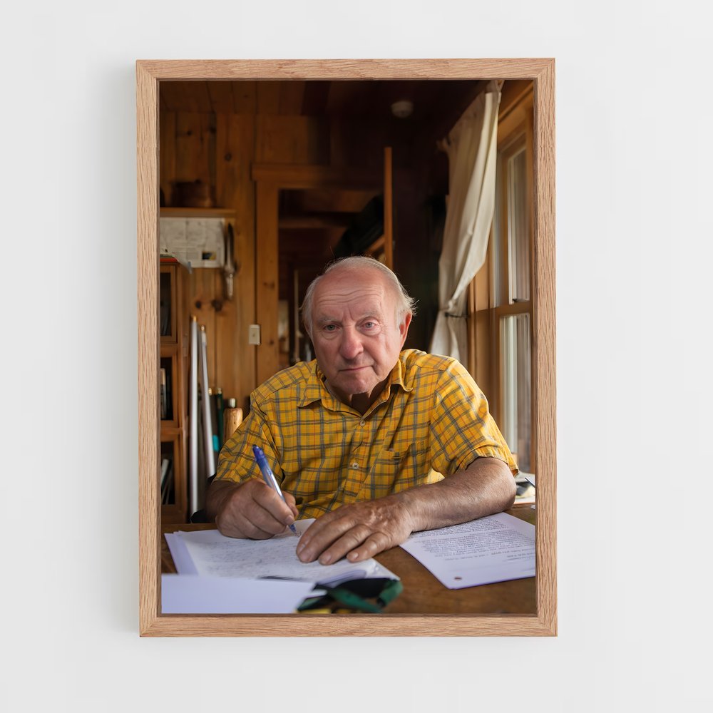 ap-yvon chouinard-1 cadre Bois clair