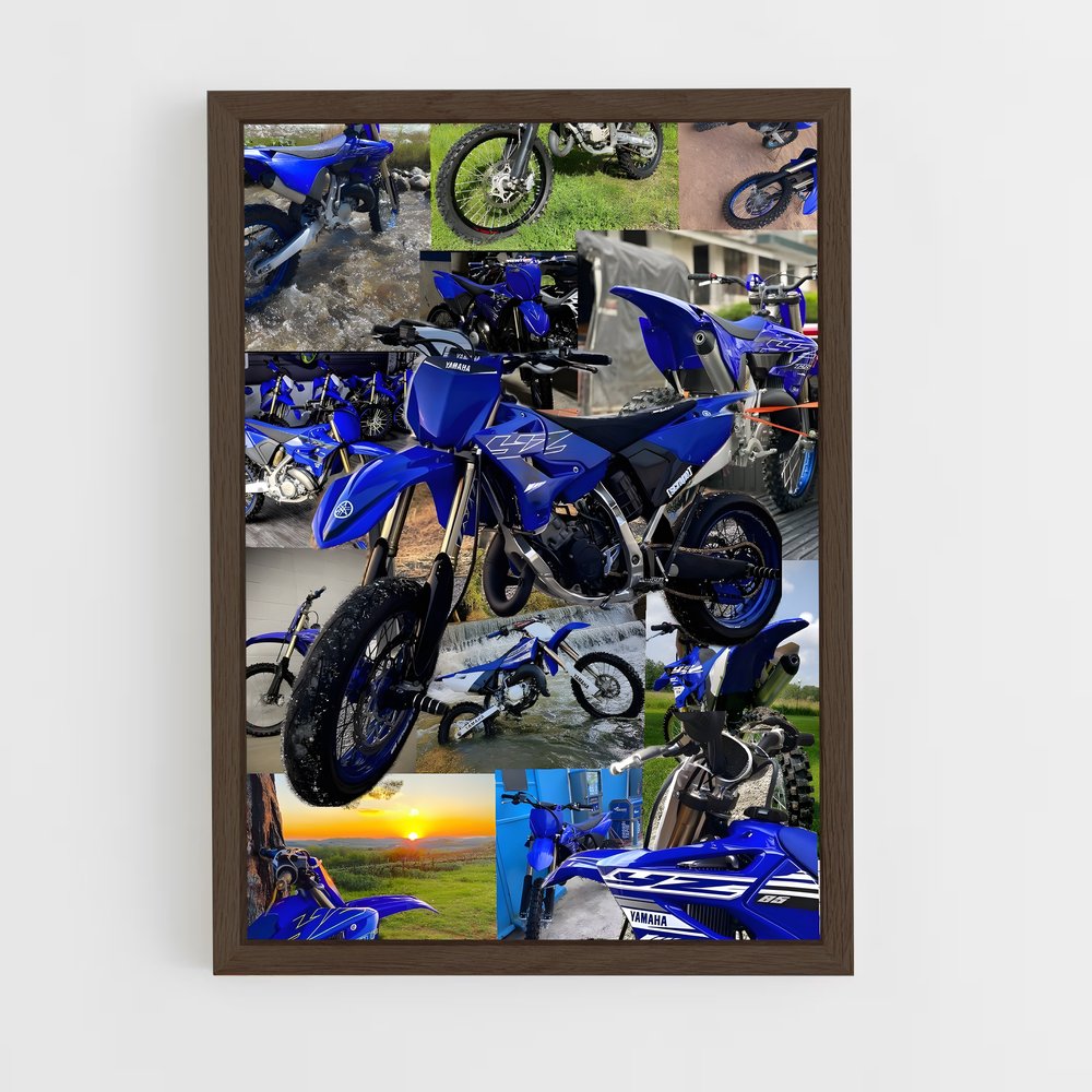 ap-yz125-2 cadre Bois foncé