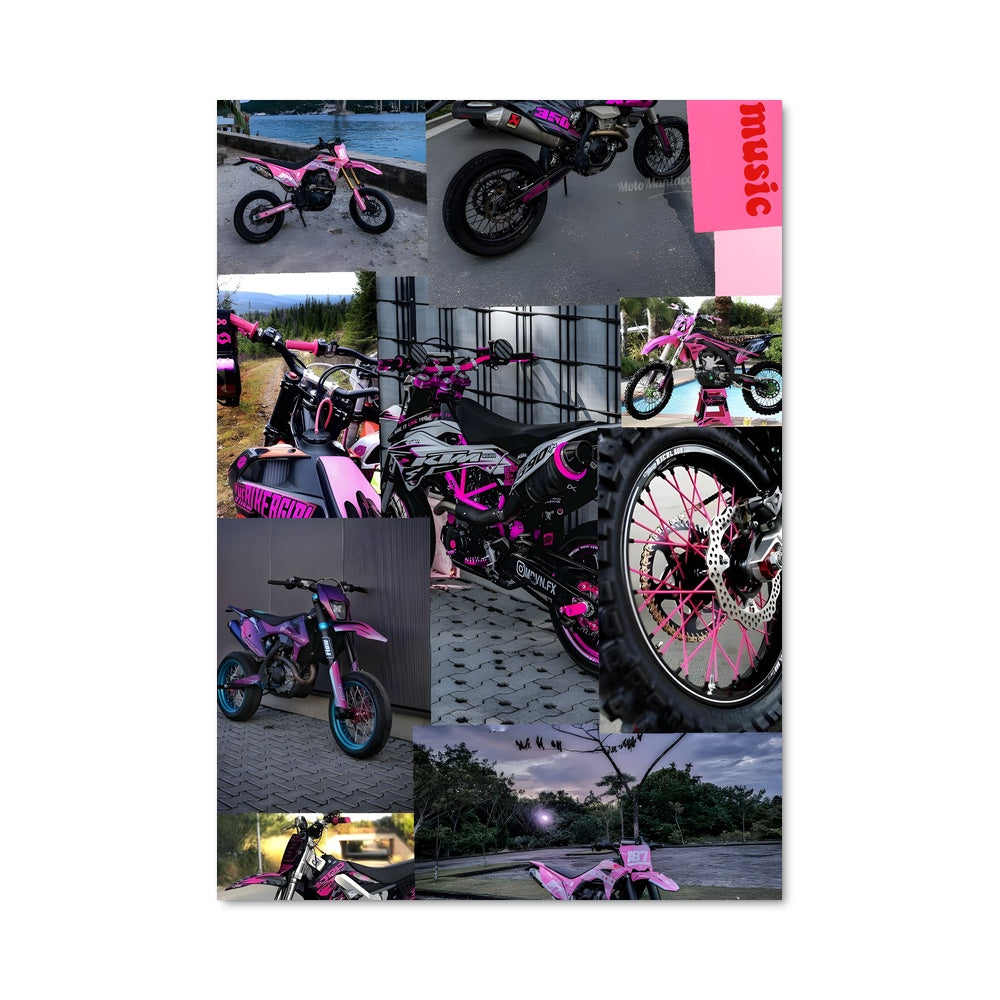Poster Pink Thunder
