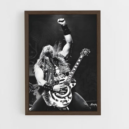 ap-zakk wylde-3 cadre Bois foncé