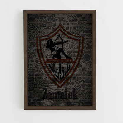 ap-zamalek sc-2 cadre Bois foncé