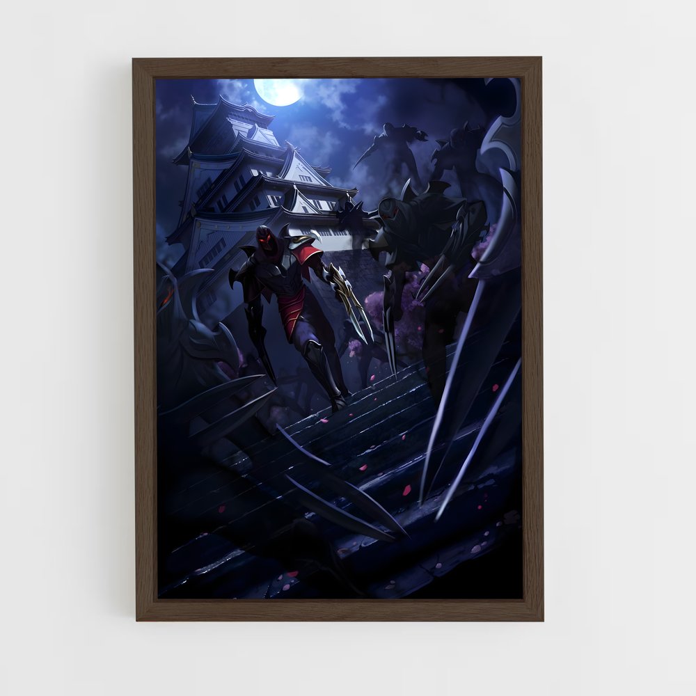 ap-zed lol-6 cadre Bois foncé