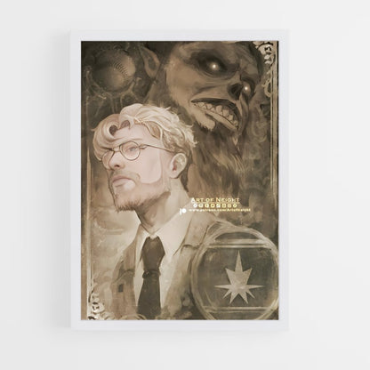 ap-zeke yeager-1 cadre Blanc