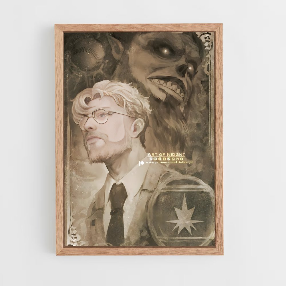 ap-zeke yeager-1 cadre Bois clair