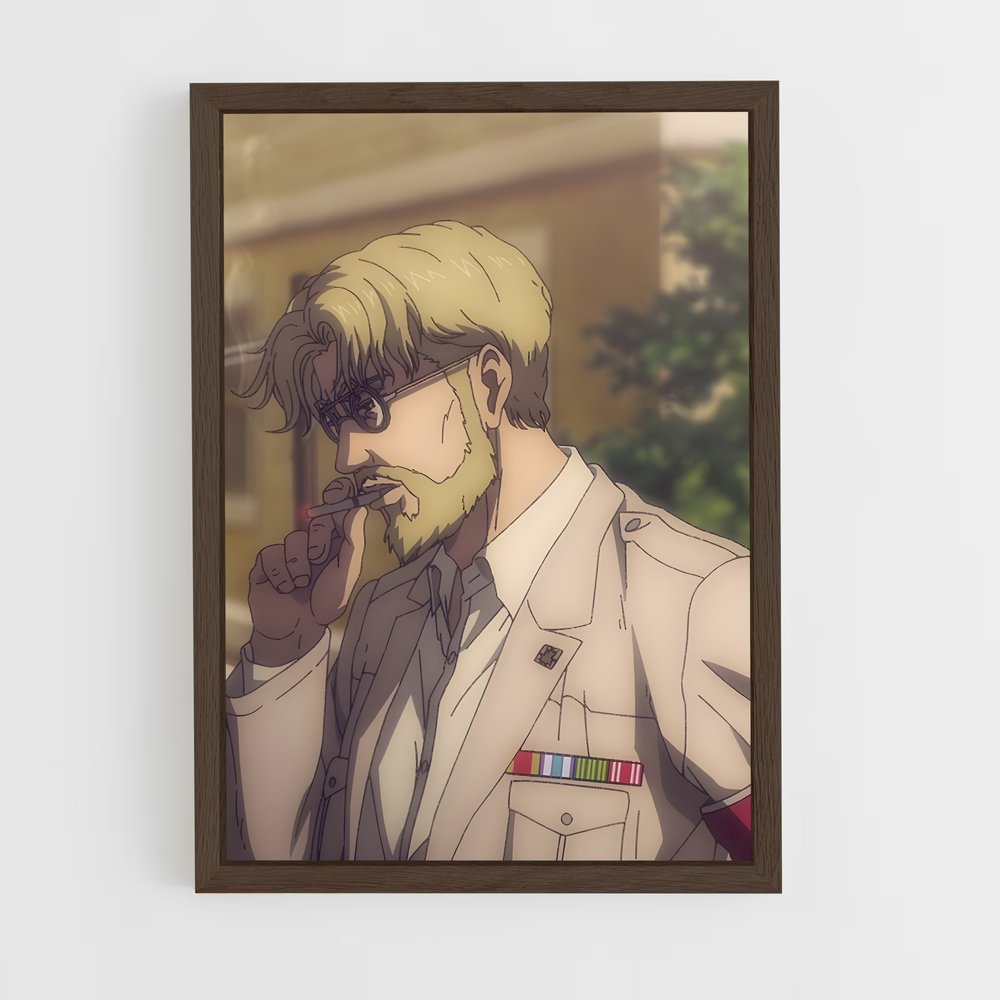 ap-zeke yeager-4 cadre Bois foncé