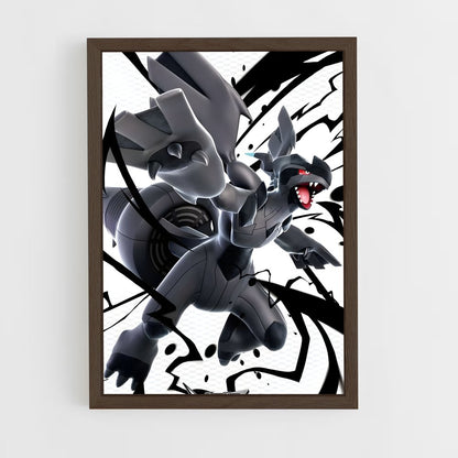 ap-zekrom-3 cadre Bois foncé
