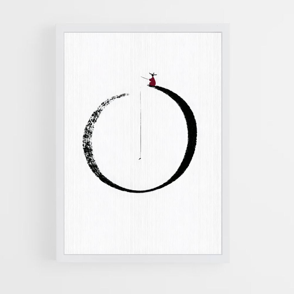 ap-zen circle enso-1 cadre Blanc