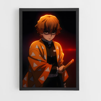 ap-zenitsu agatsuma-4 cadre Noir