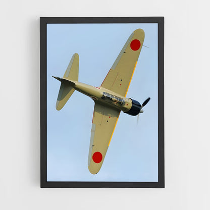 ap-zero fighter mitsubishi-4 cadre Noir
