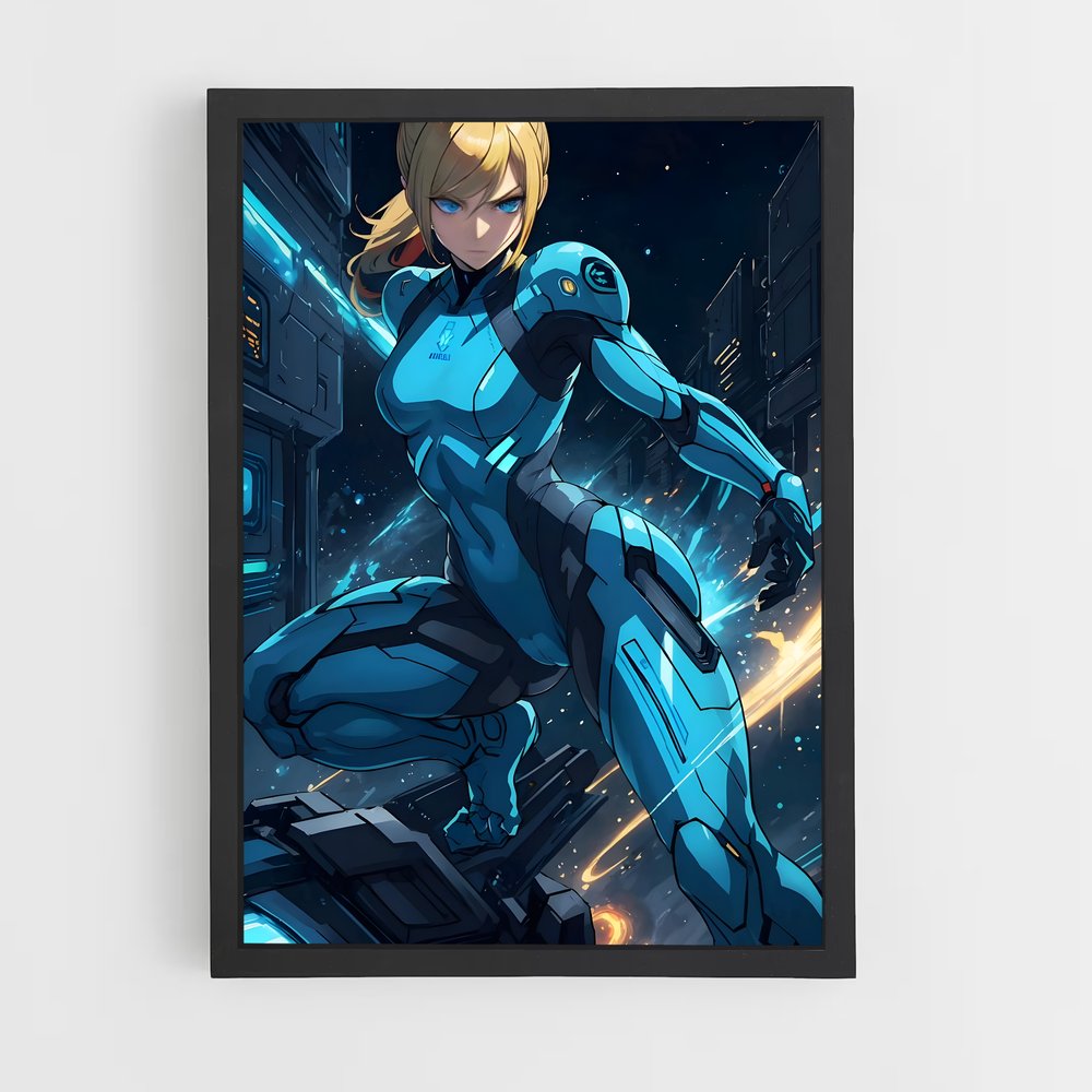 ap-zero suit samus-2 cadre Noir