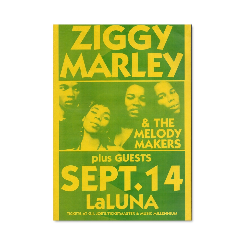 Poster Ziggy Live