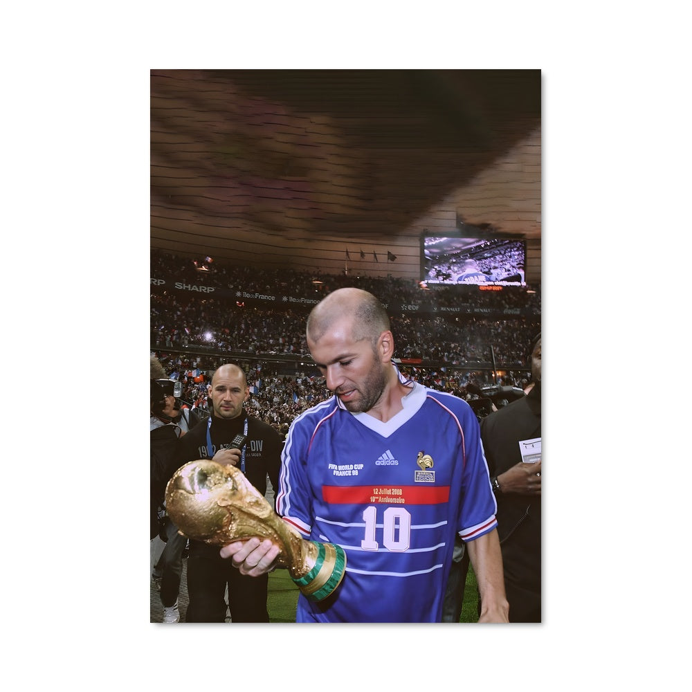 Poster Zinedine zidane 73658
