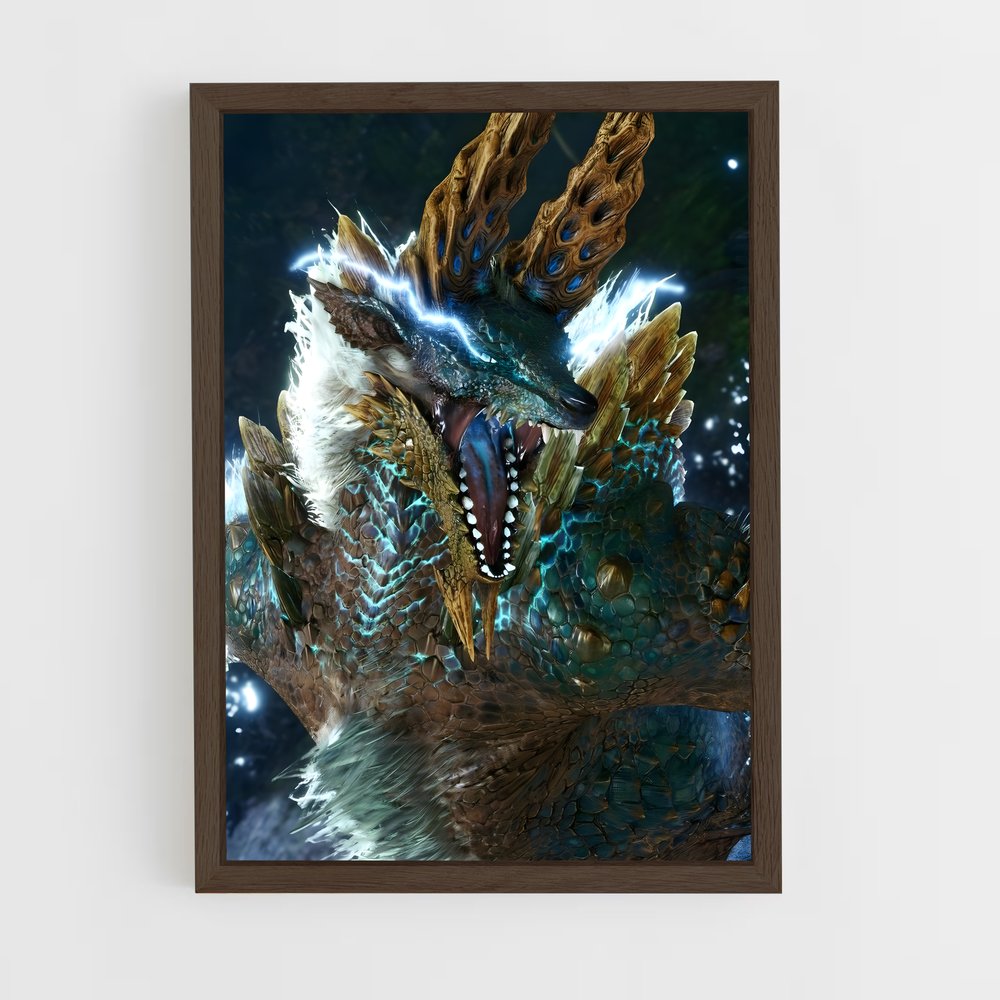 ap-zinogre-1 cadre Bois foncé