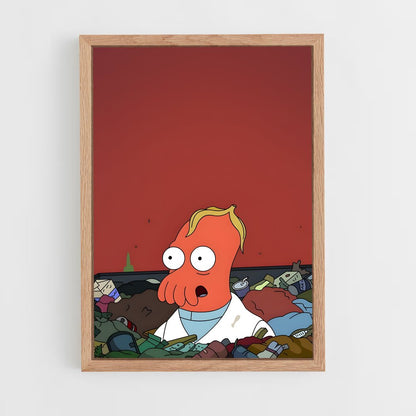 ap-zoidberg futurama-1 cadre Bois clair