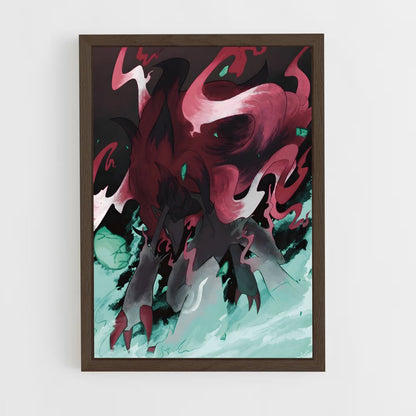 ap-zoroark-1 cadre Bois foncé