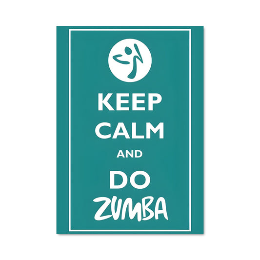 Poster Keep Calm and Zumba