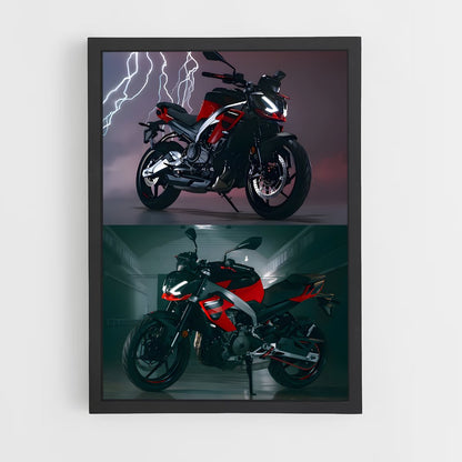 aprilia-4 cadre Noir