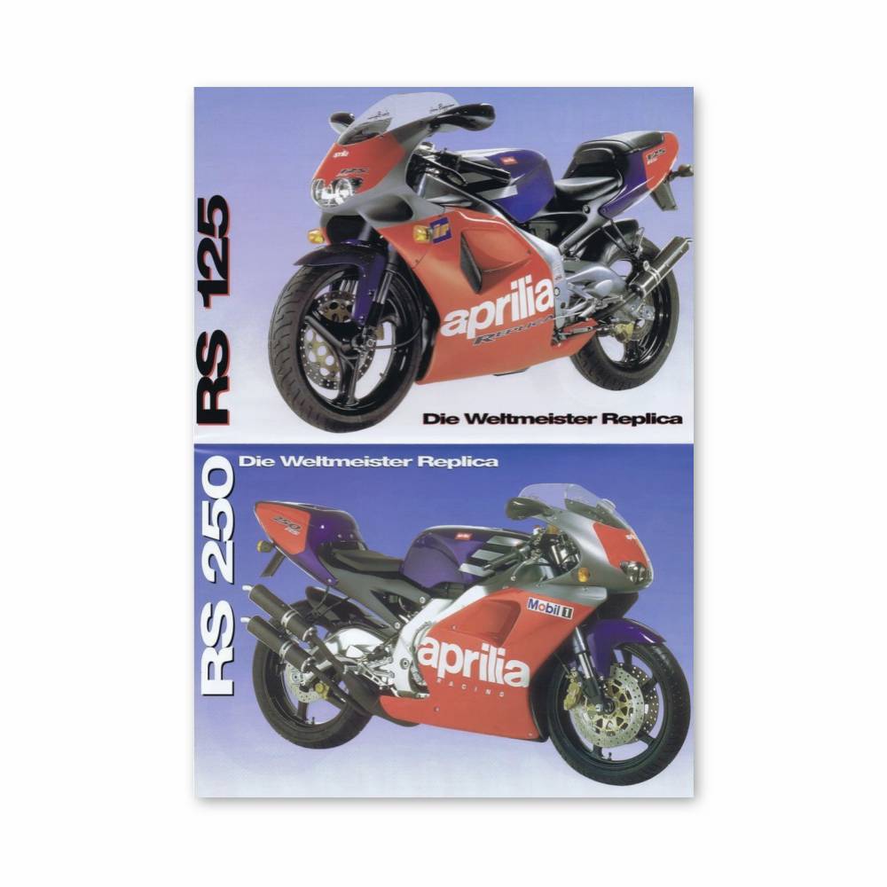 Poster Aprilia RS125