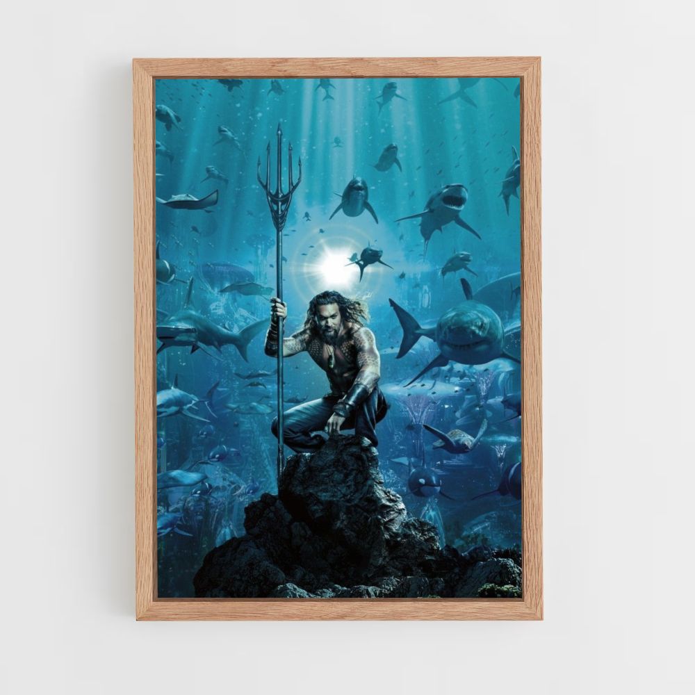 Tiburón Aquaman Póster