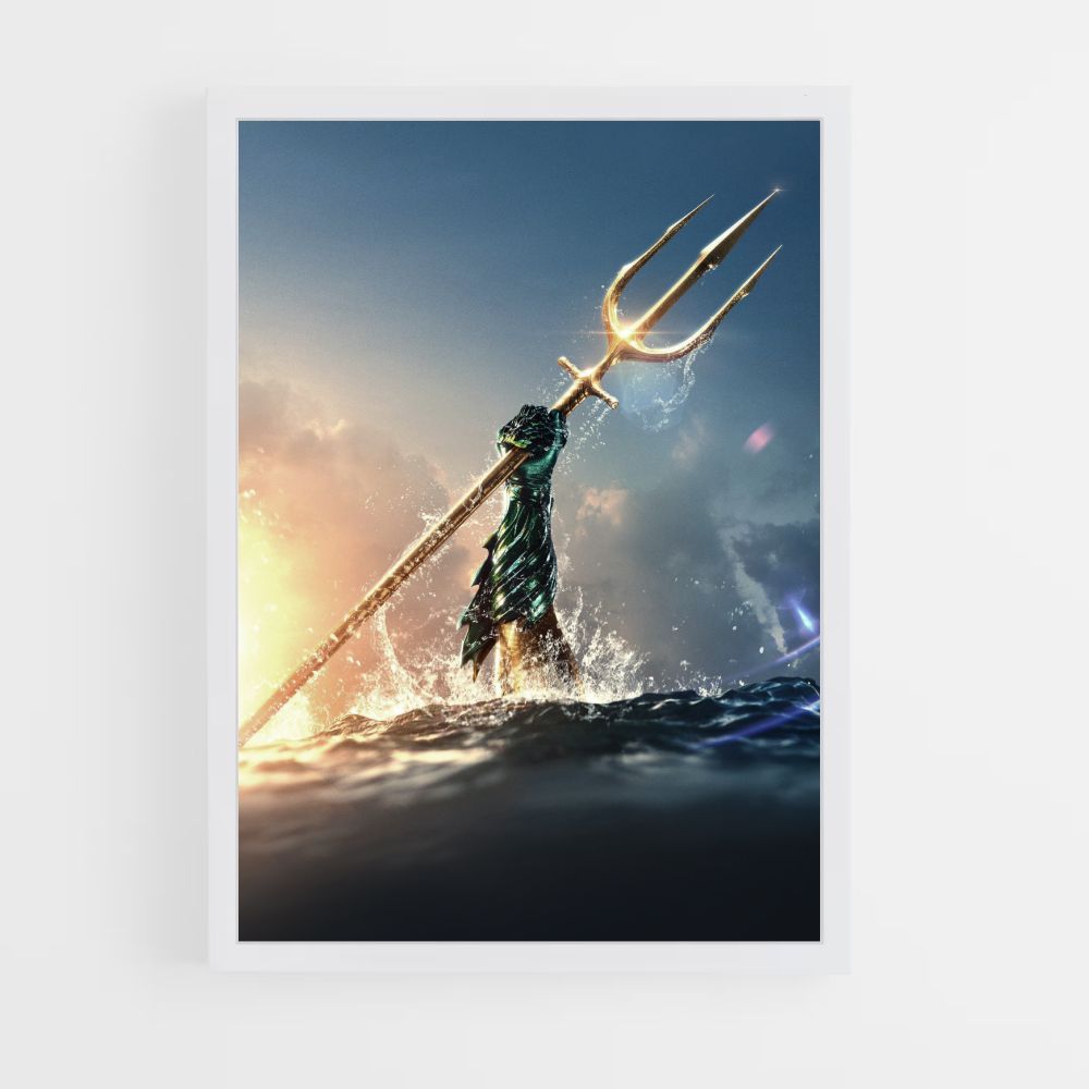 Póster Tridente Aquaman