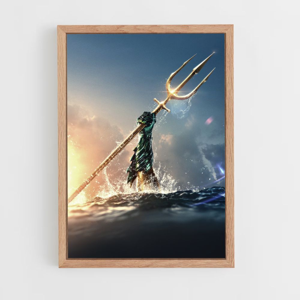 Póster Tridente Aquaman