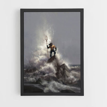 Póster Aquaman Pintura