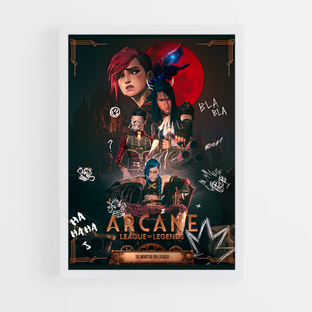 arcane-30 cadre Blanc