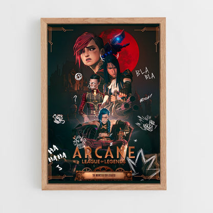 arcane-30 cadre Bois clair