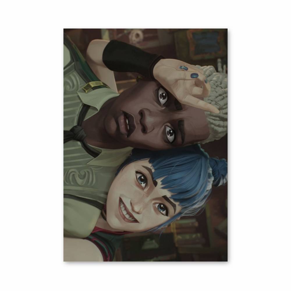 Poster Couple Jinx Ekko