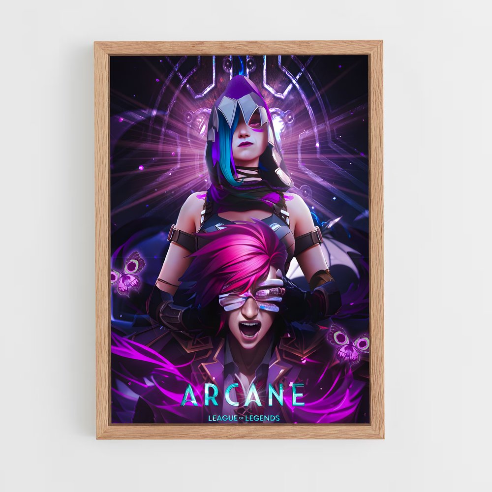 arcane-4 cadre Bois clair