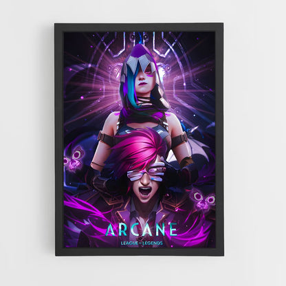 arcane-4 cadre Noir
