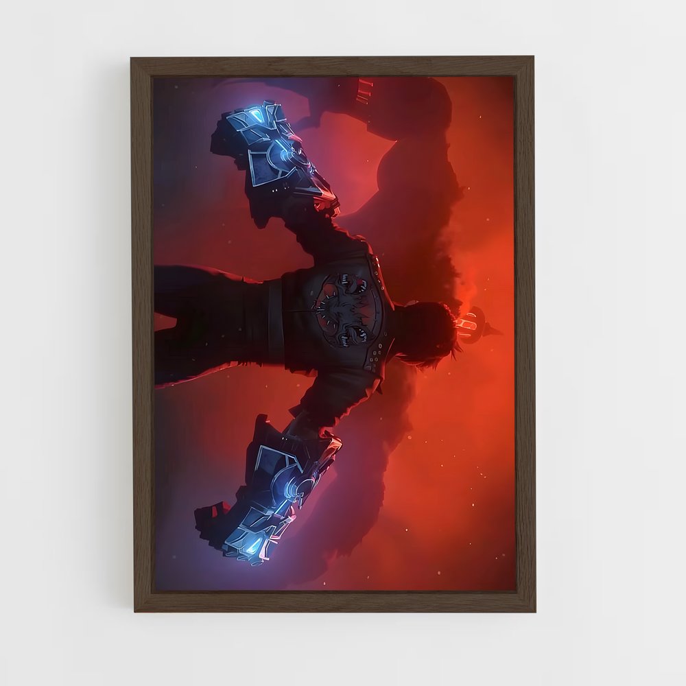 arcane-7 cadre Bois foncé