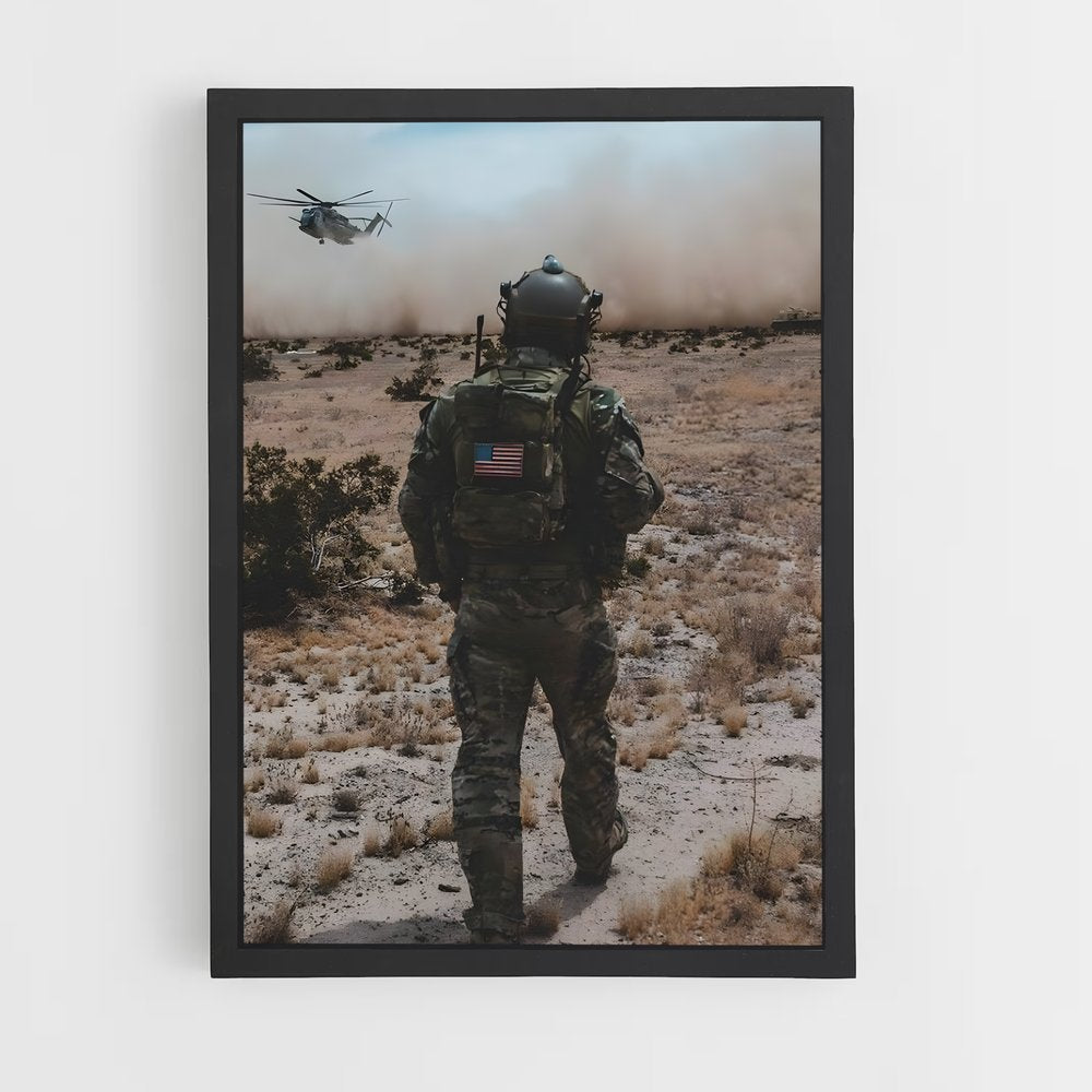 army-3 cadre Noir