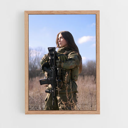 army-6 cadre Bois clair