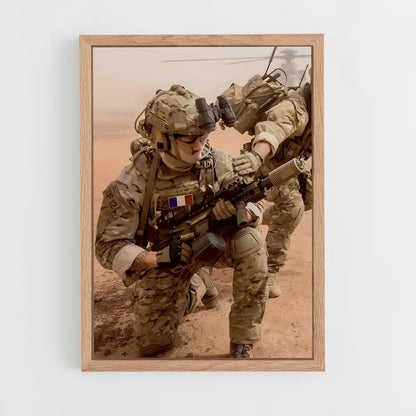 army-7 cadre Bois clair