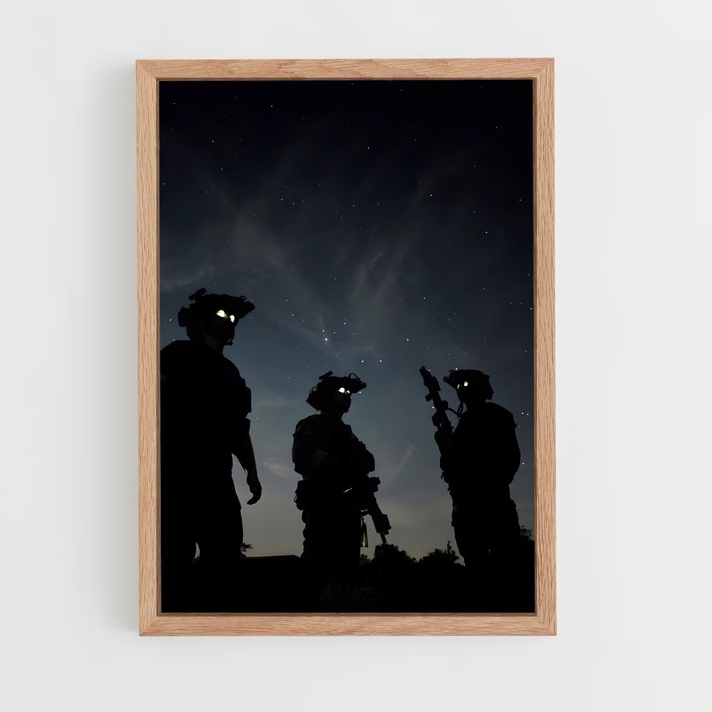 army-8 cadre Bois clair