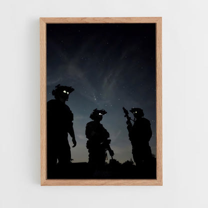 army-8 cadre Bois clair
