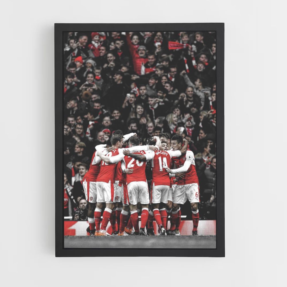 Póster Victoria del Arsenal