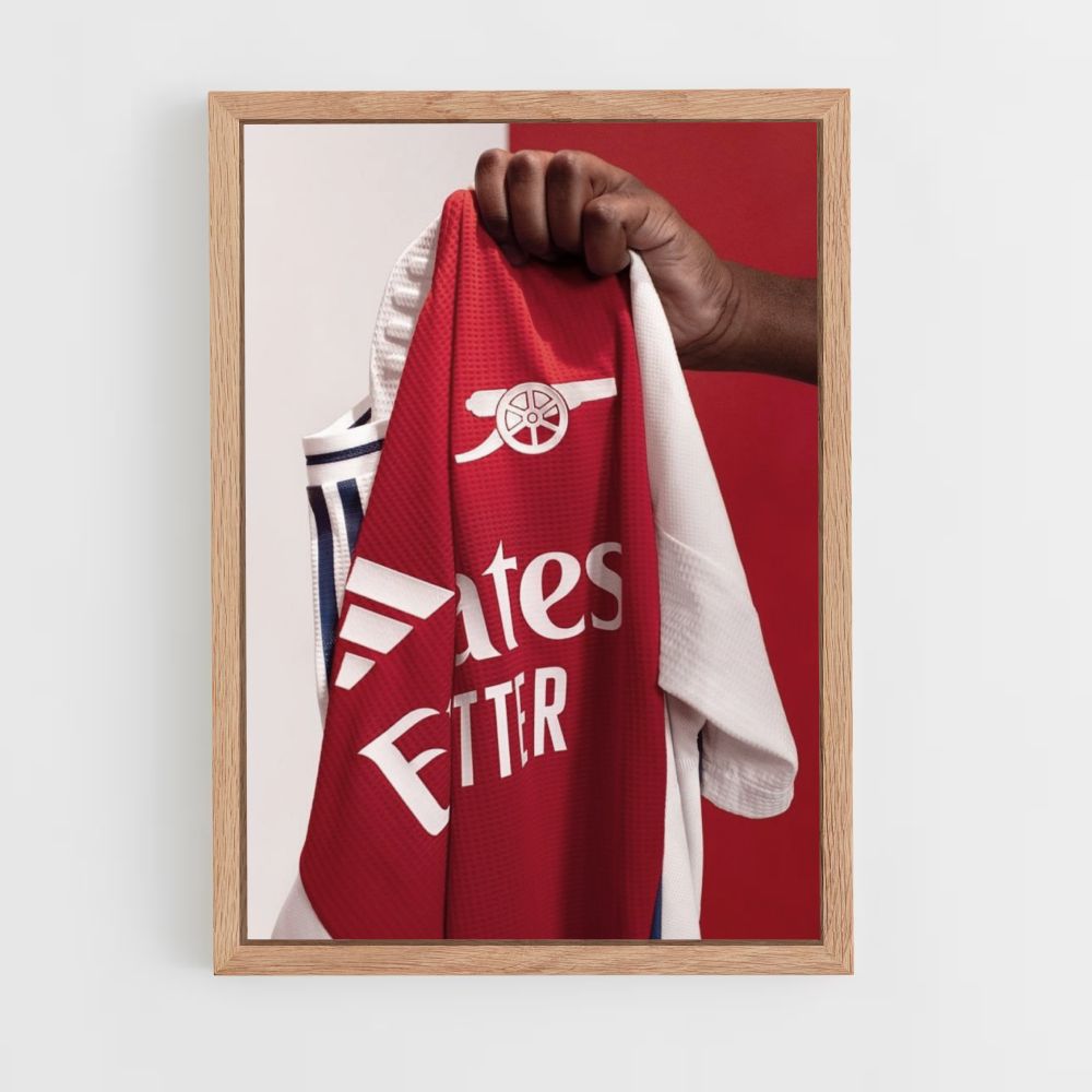 Camiseta del Arsenal Póster