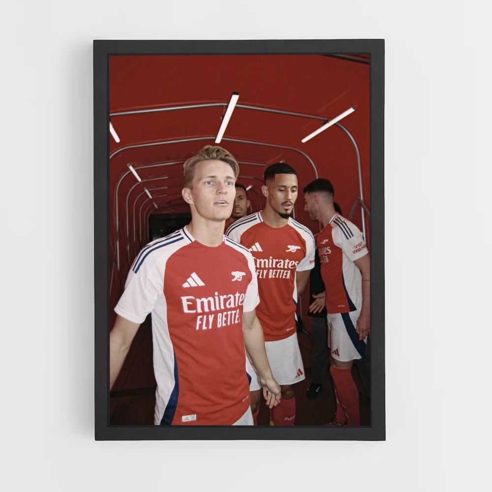 Póster Entrada al Arsenal