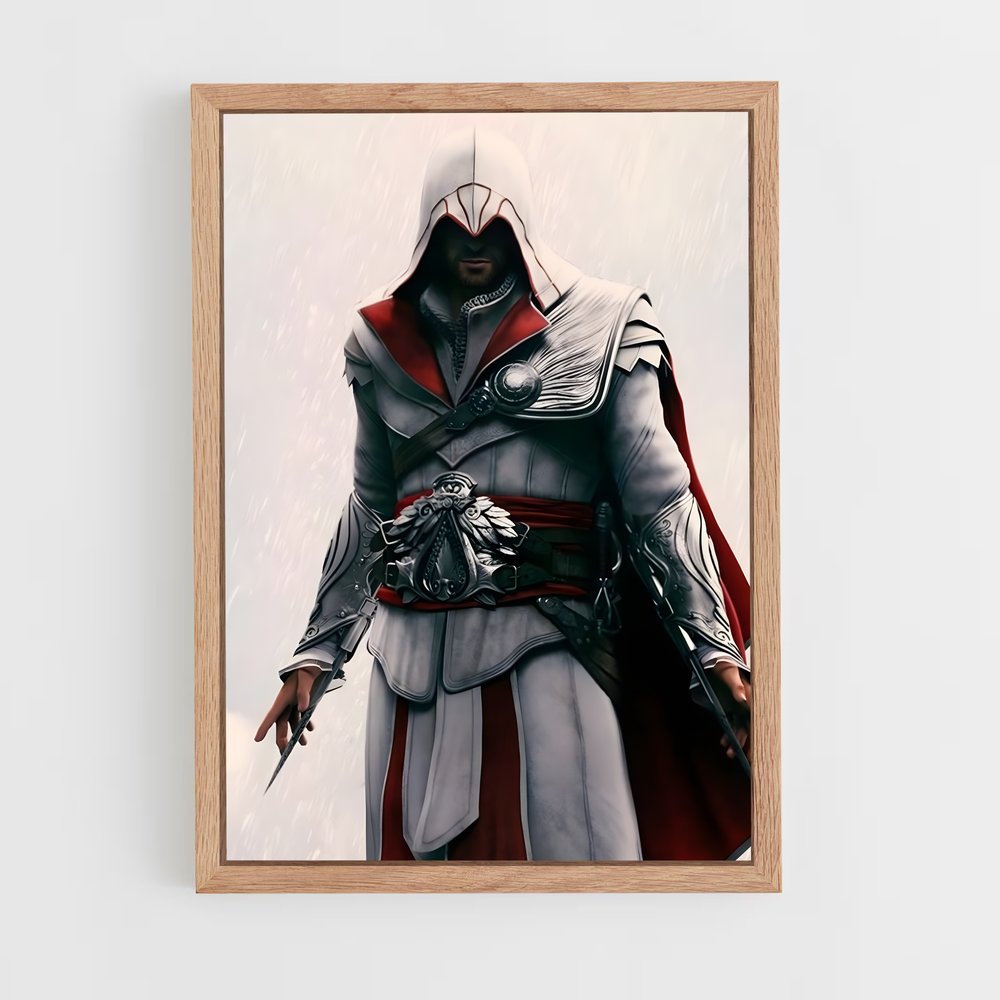 assassins-creed-9 cadre Bois clair