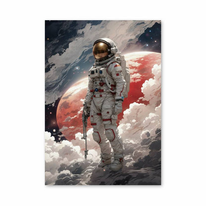 Poster Astronaute Futur